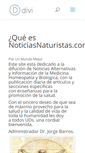 Mobile Screenshot of noticiasnaturistas.com